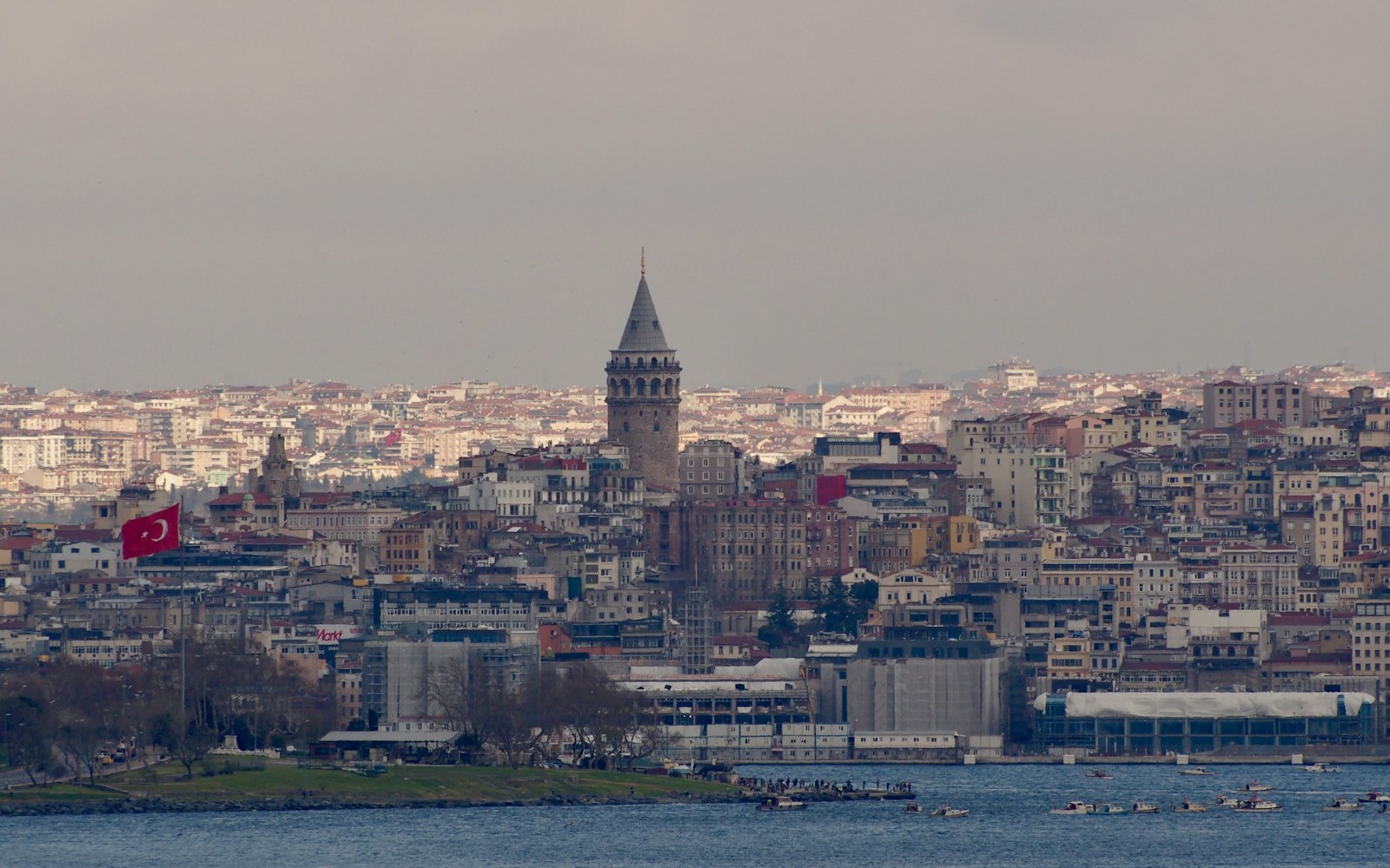 İstanbul və Qalata qülləsi panoraması — Türkiyə vizası