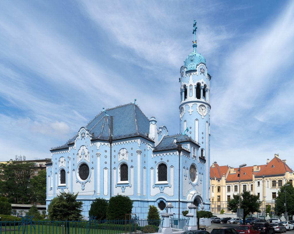 Bratislavada mavi kilsə