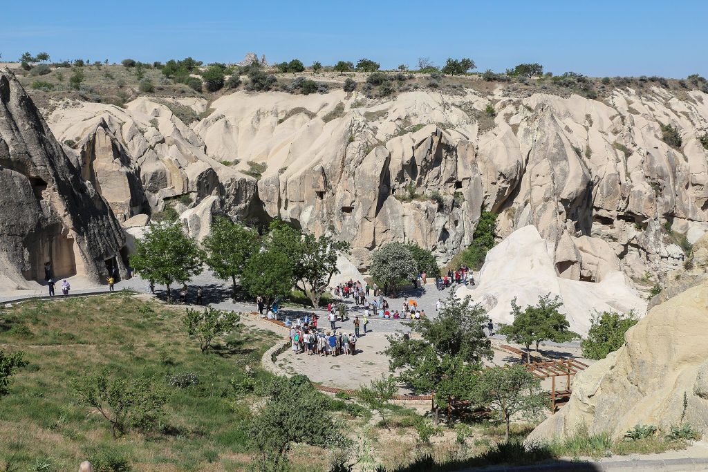 Kappadokiyada Göreme açıq hava muzeyi