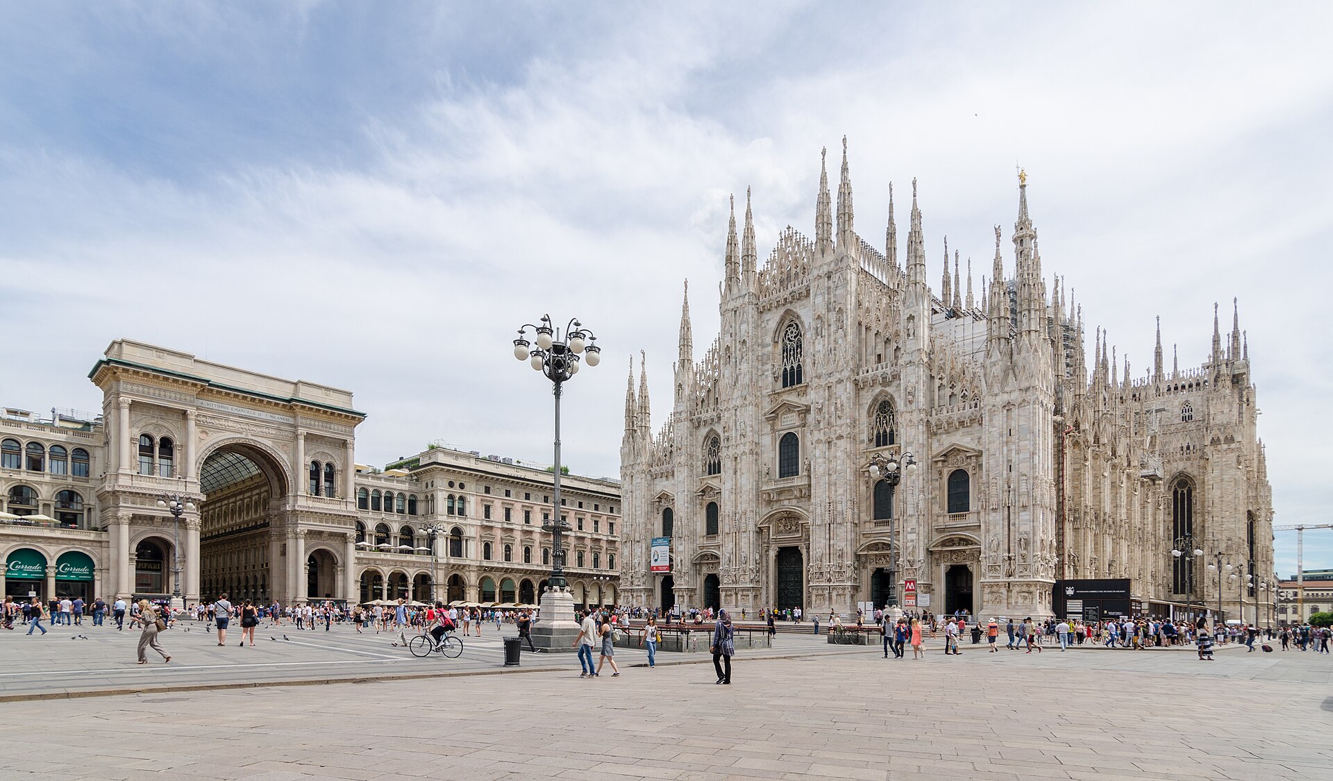 Milan səyahət bələdçisi: Duomo damı, Son şam yeməyi bileti və Komo gölü