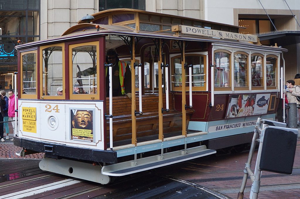San-Fransiskoda kabel tramvayı