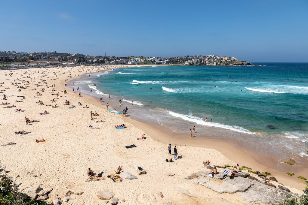 Sidneydə Bondi çimərliyi