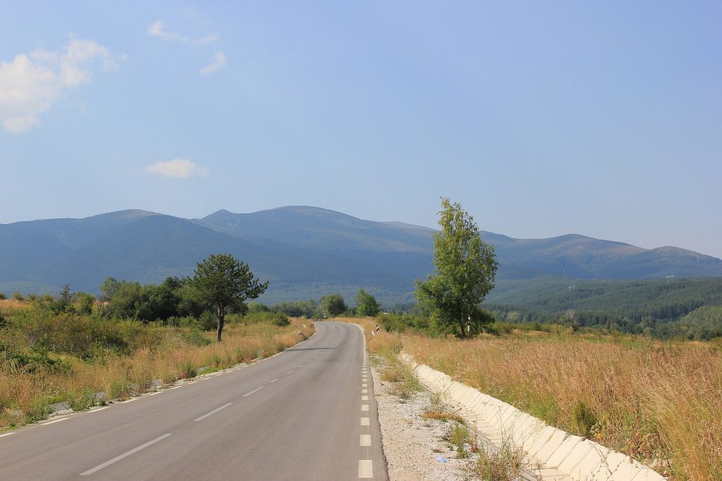 Sofya'nın yanındaki Vitoşa dağı