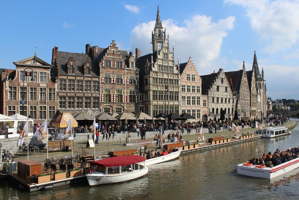 Belçika: Gent, Qrasley sahili