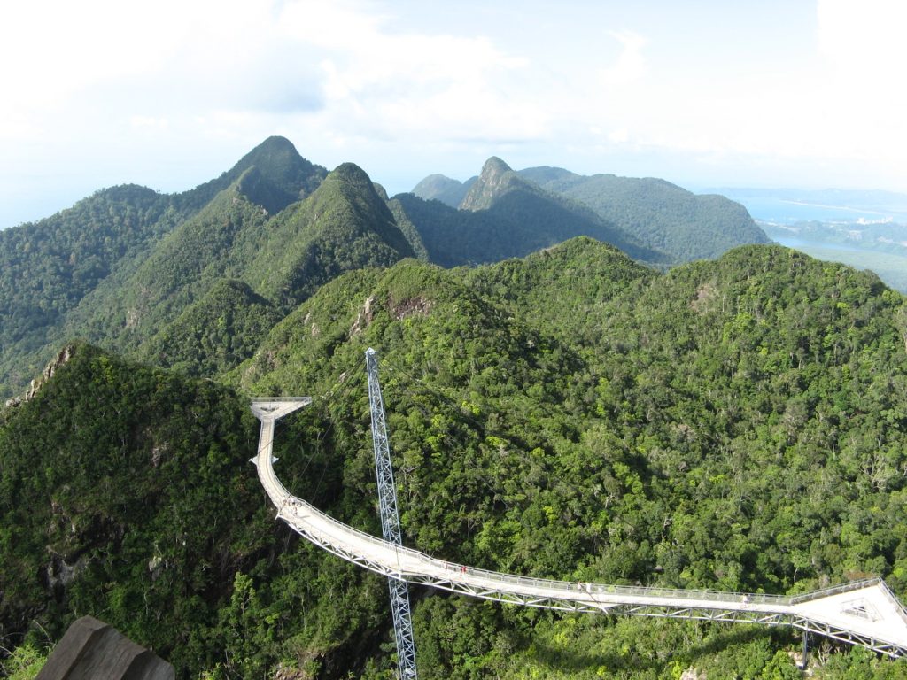 Malezya: Langkavi, Sky Bridge köprüsü