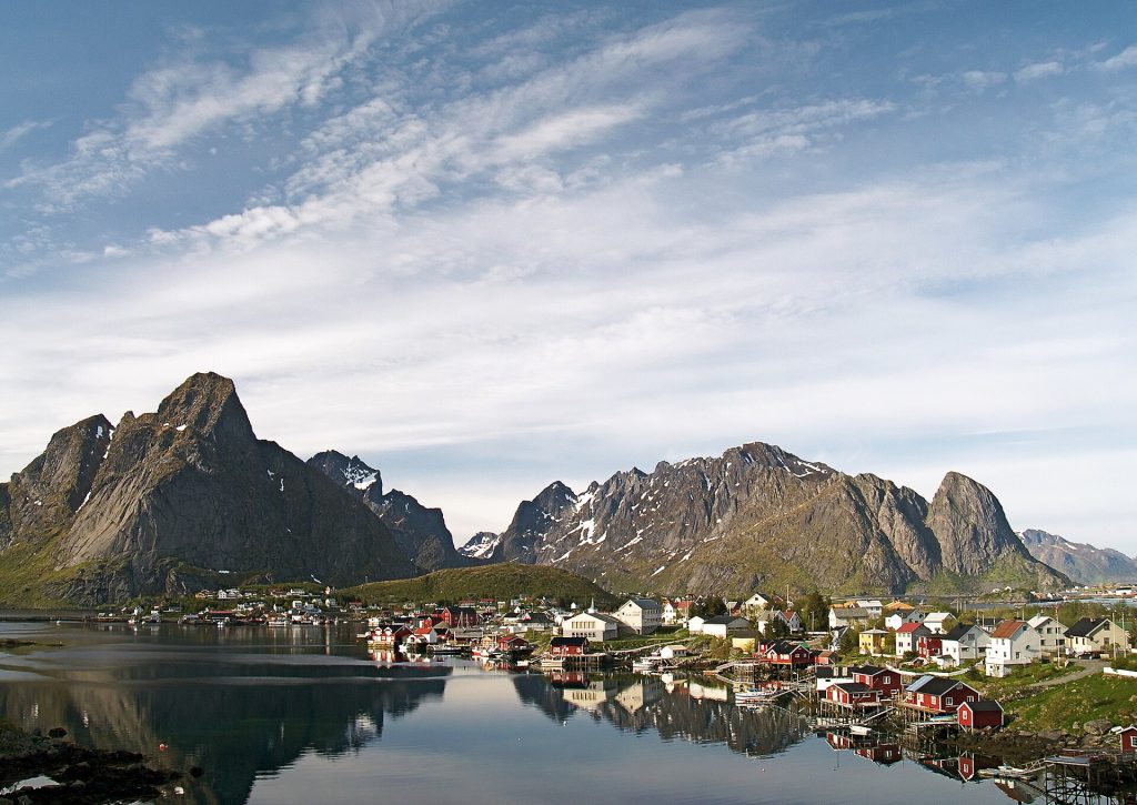 Norveç: Lofoten, Reine kəndi