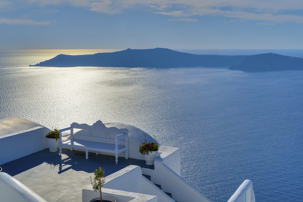 Yunanistan vizesi büyükelçilikten alınıyor: Santorini, Oia köyü